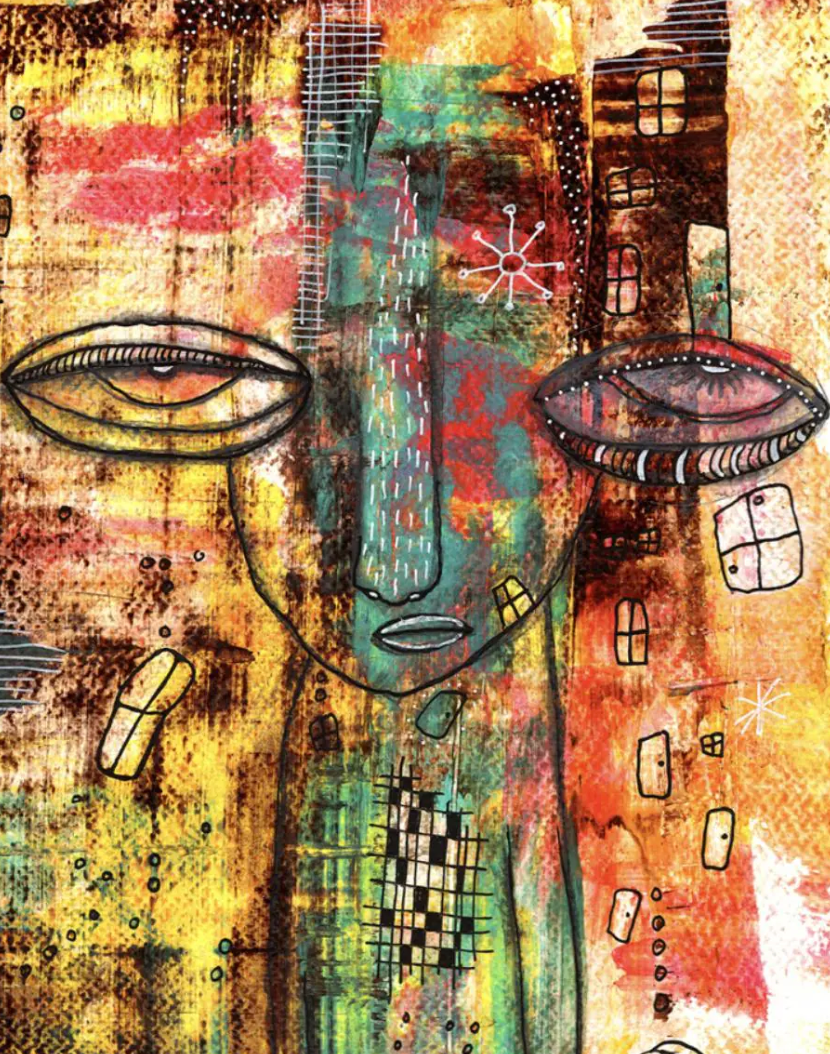 &quot;I&#39;m right here&quot; Fine Art Print on paper