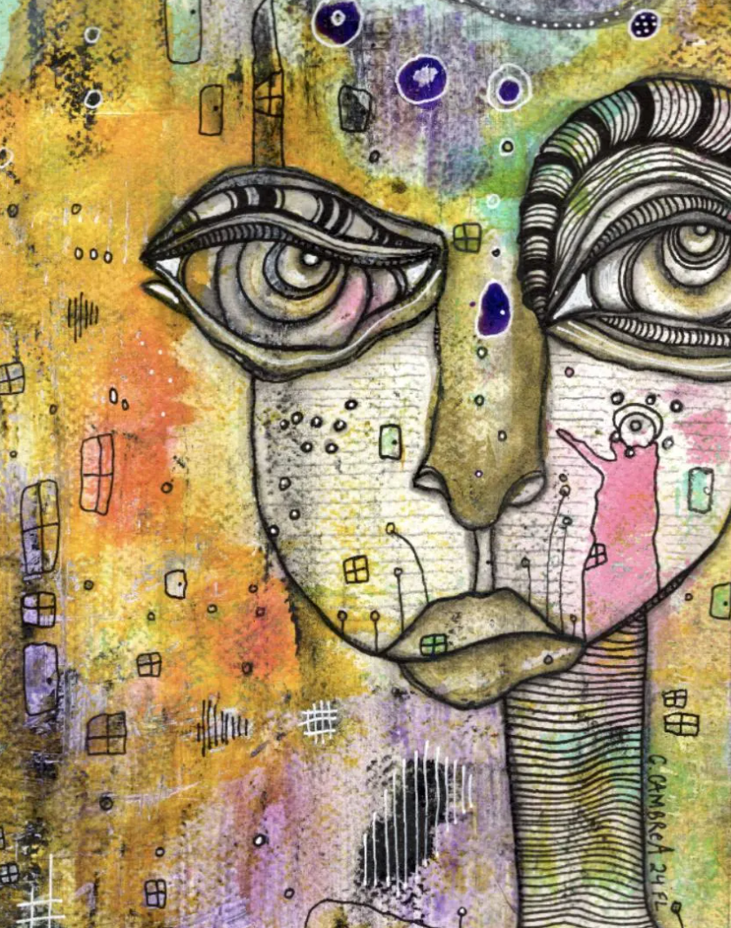 &quot;Purple Moon&quot; Fine Art Print on paper