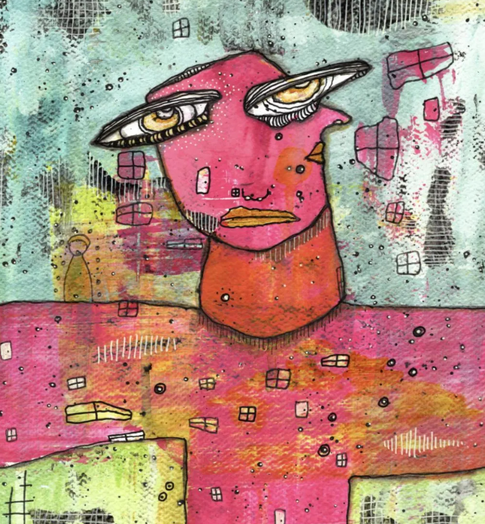 &quot;Pinky&quot; Fine Art Print on paper