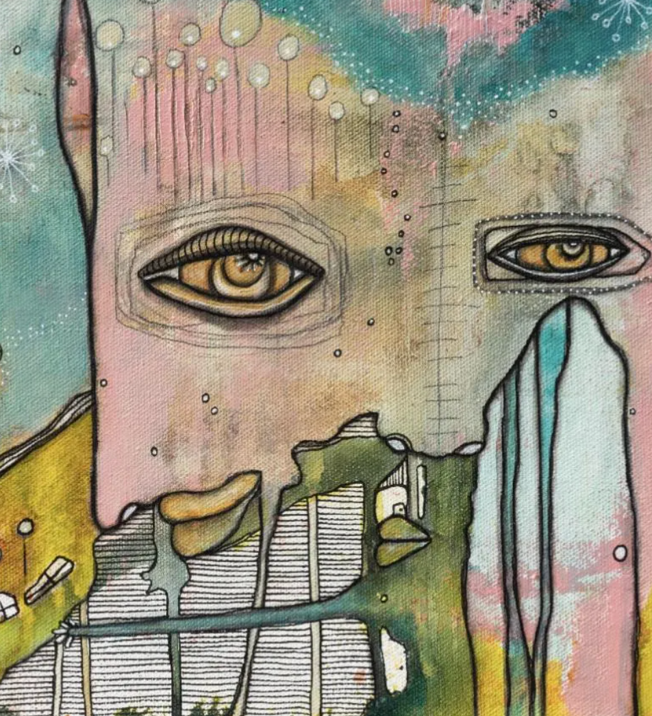 &quot;Dreamtime Door&quot; Fine Art Print on paper