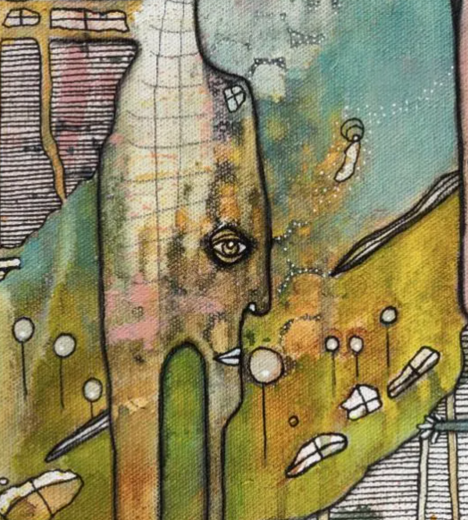 &quot;Dreamtime Door&quot; Fine Art Print on paper