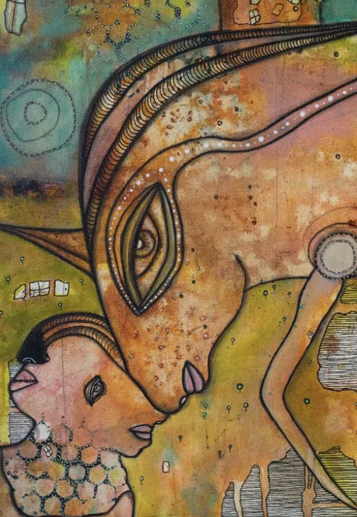 &quot;Unicorn and Friends&quot; Fine Art Print on paper