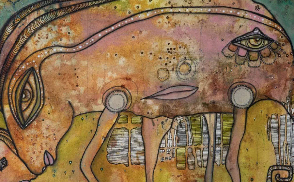 &quot;Unicorn and Friends&quot; Fine Art Print on paper