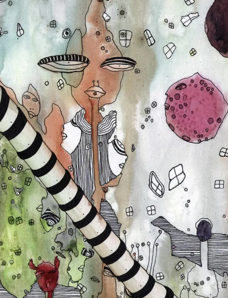 &quot;Female Hello&quot; Fine Art Print on paper