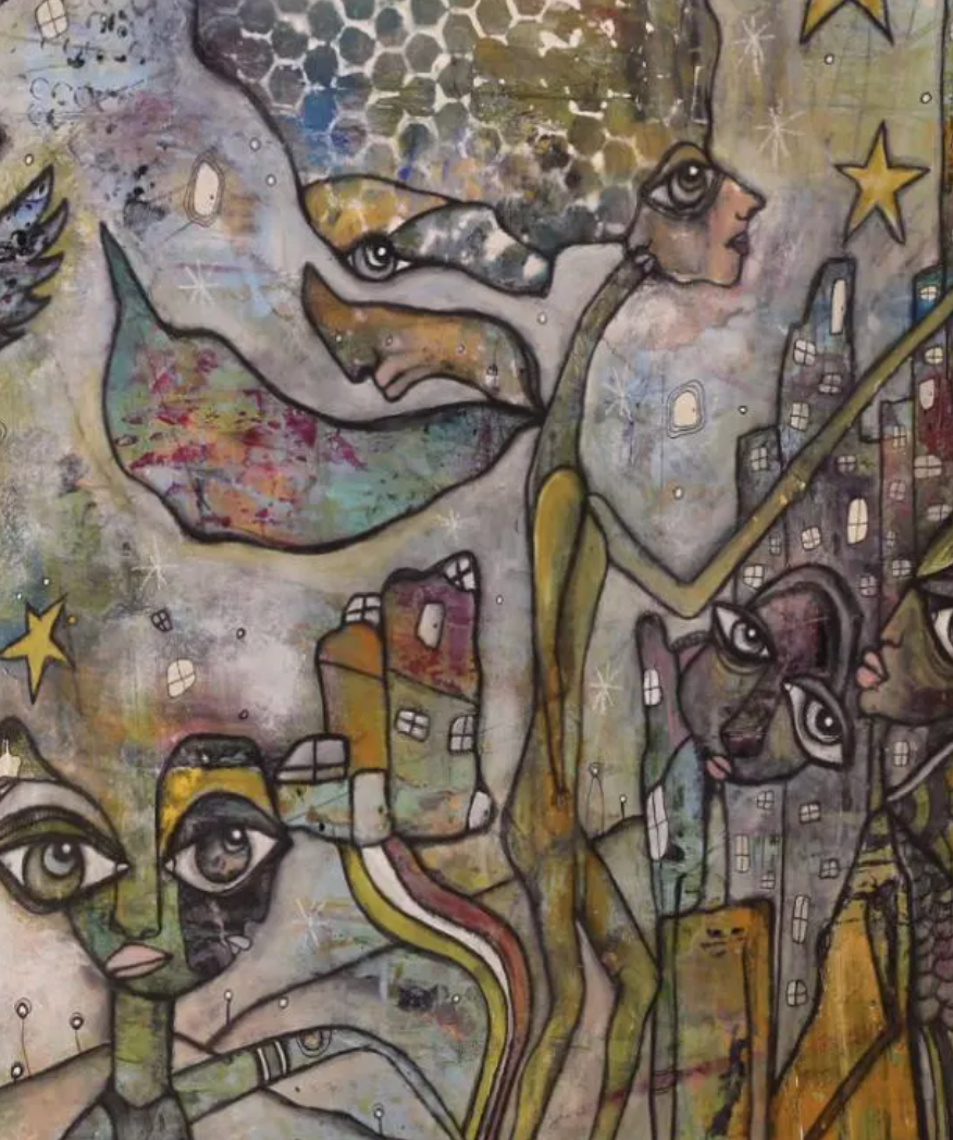 &quot;City Creatures&quot; Fine Art Print on paper