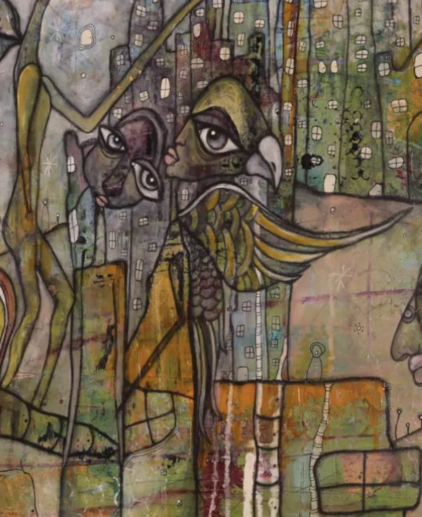 &quot;City Creatures&quot; Fine Art Print on paper