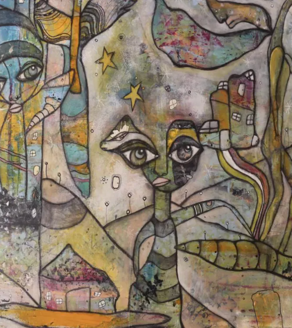 &quot;City Creatures&quot; Fine Art Print on paper