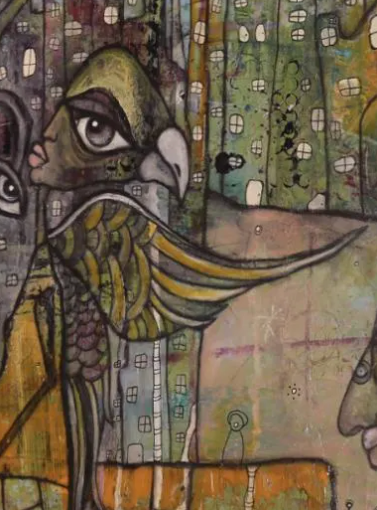 &quot;City Creatures&quot; Fine Art Print on paper