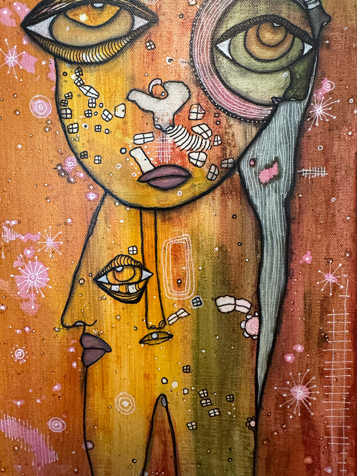 Original Fine Art on canvas &quot;The Transformation&quot;