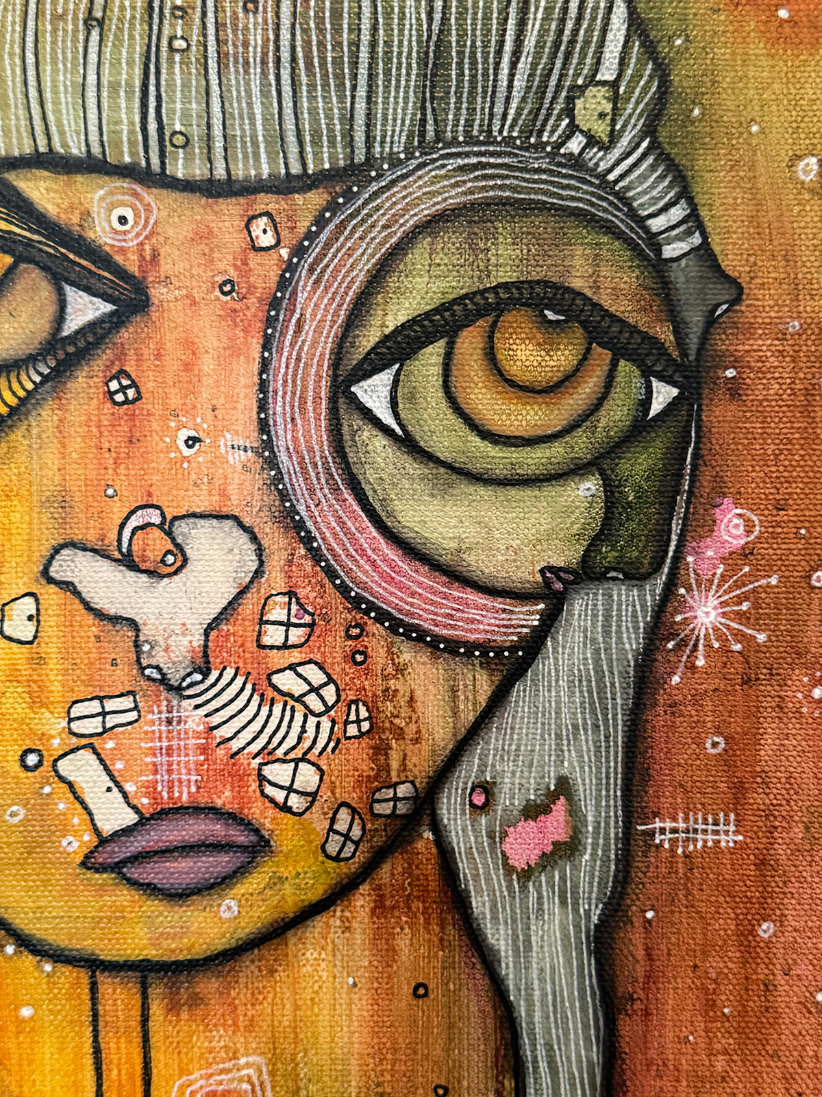 Original Fine Art on canvas &quot;The Transformation&quot;