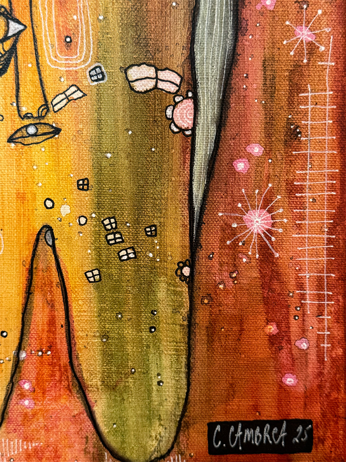 Original Fine Art on canvas &quot;The Transformation&quot;