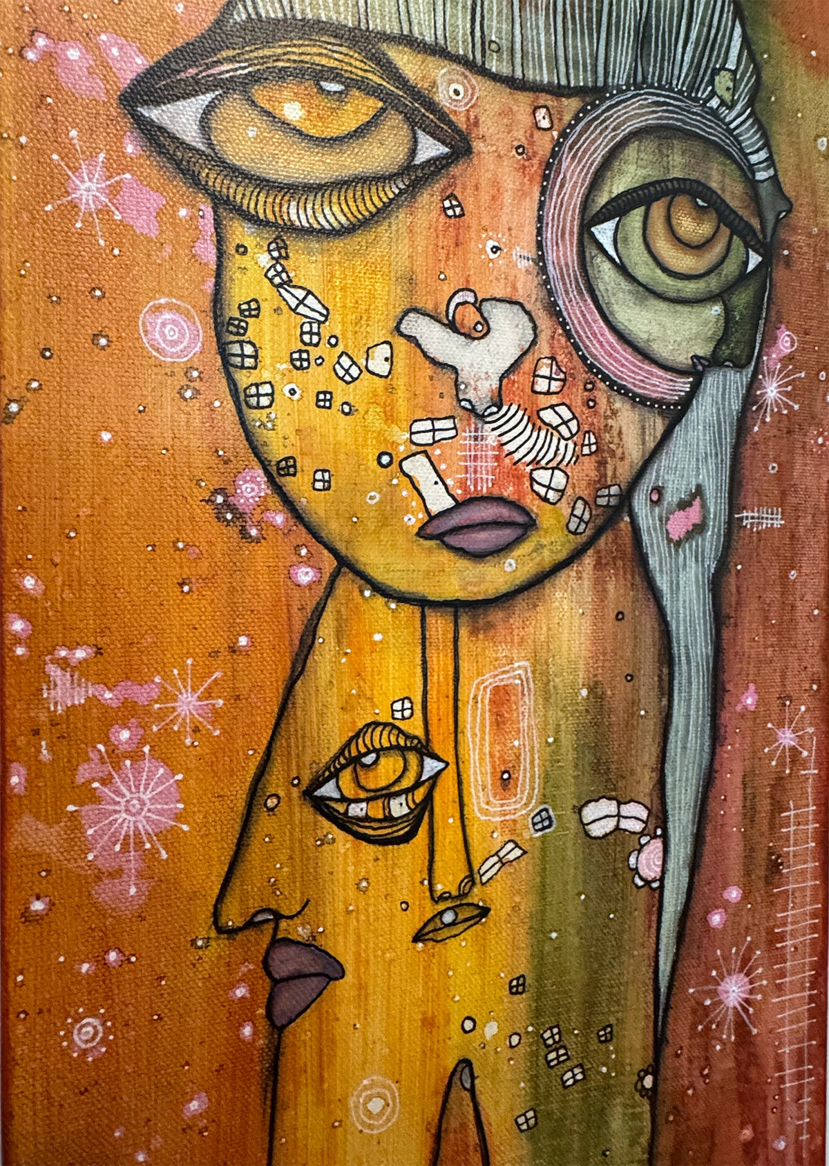 Original Fine Art on canvas &quot;The Transformation&quot;