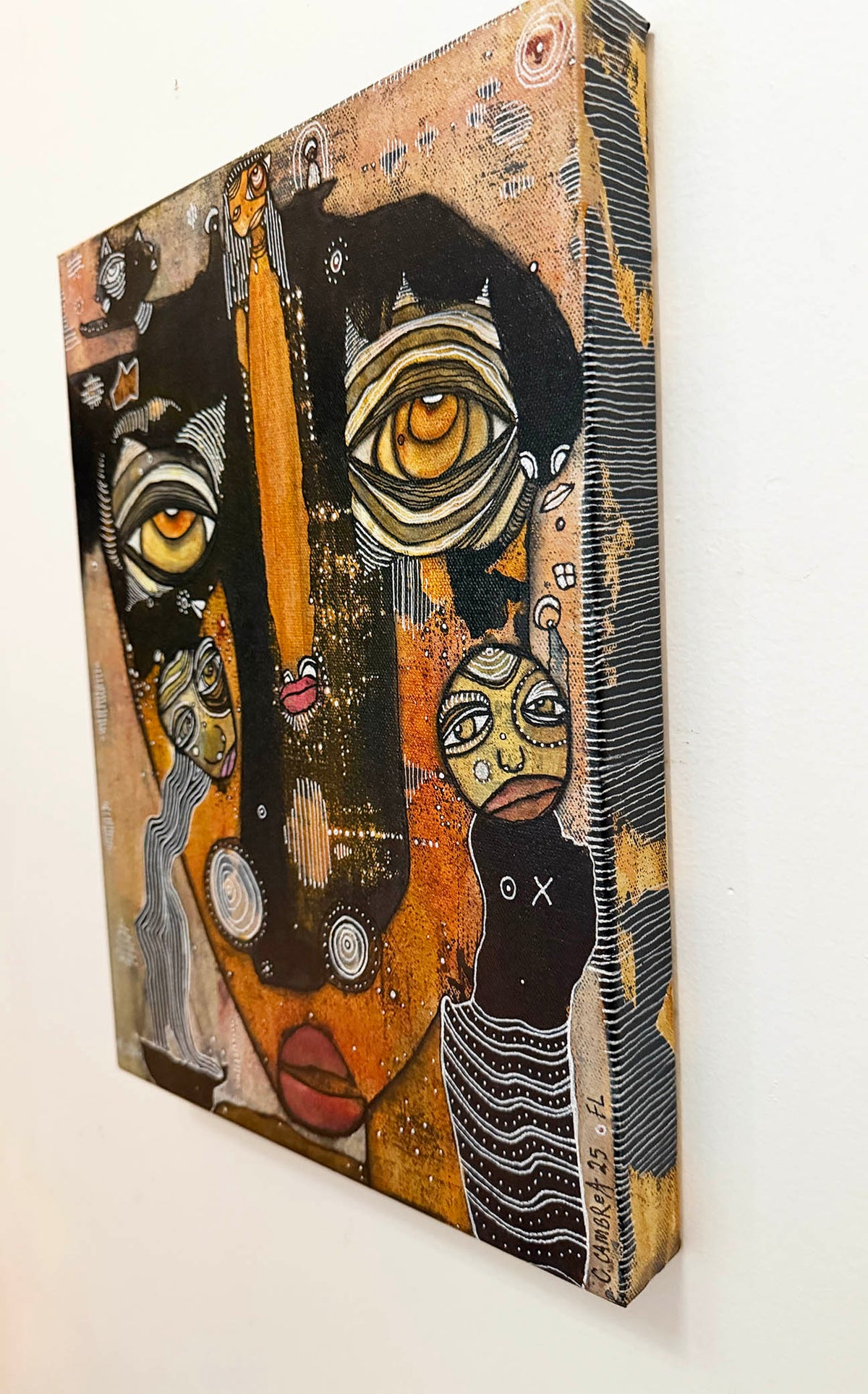 Fine Art on canvas &#39;The Waiting&#39;