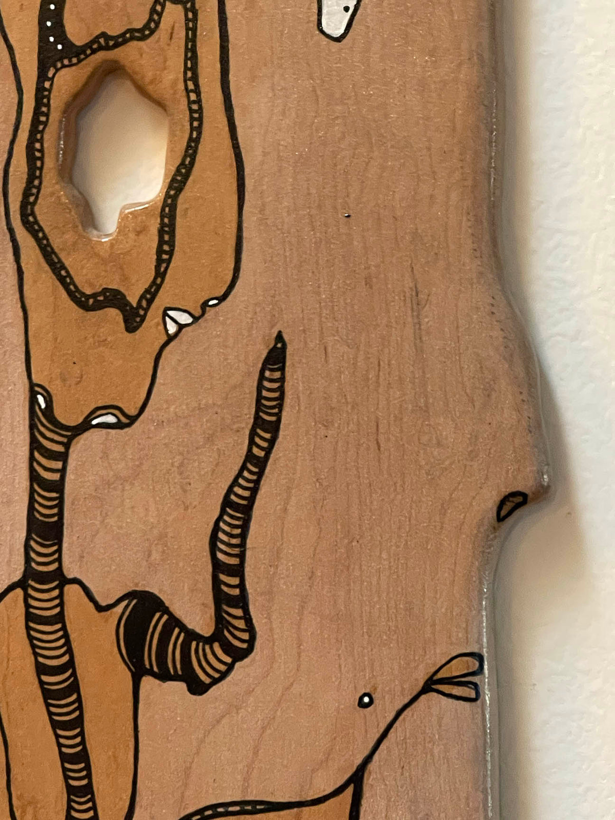 &quot;Totem&quot; Original Mixed Media art on Wood