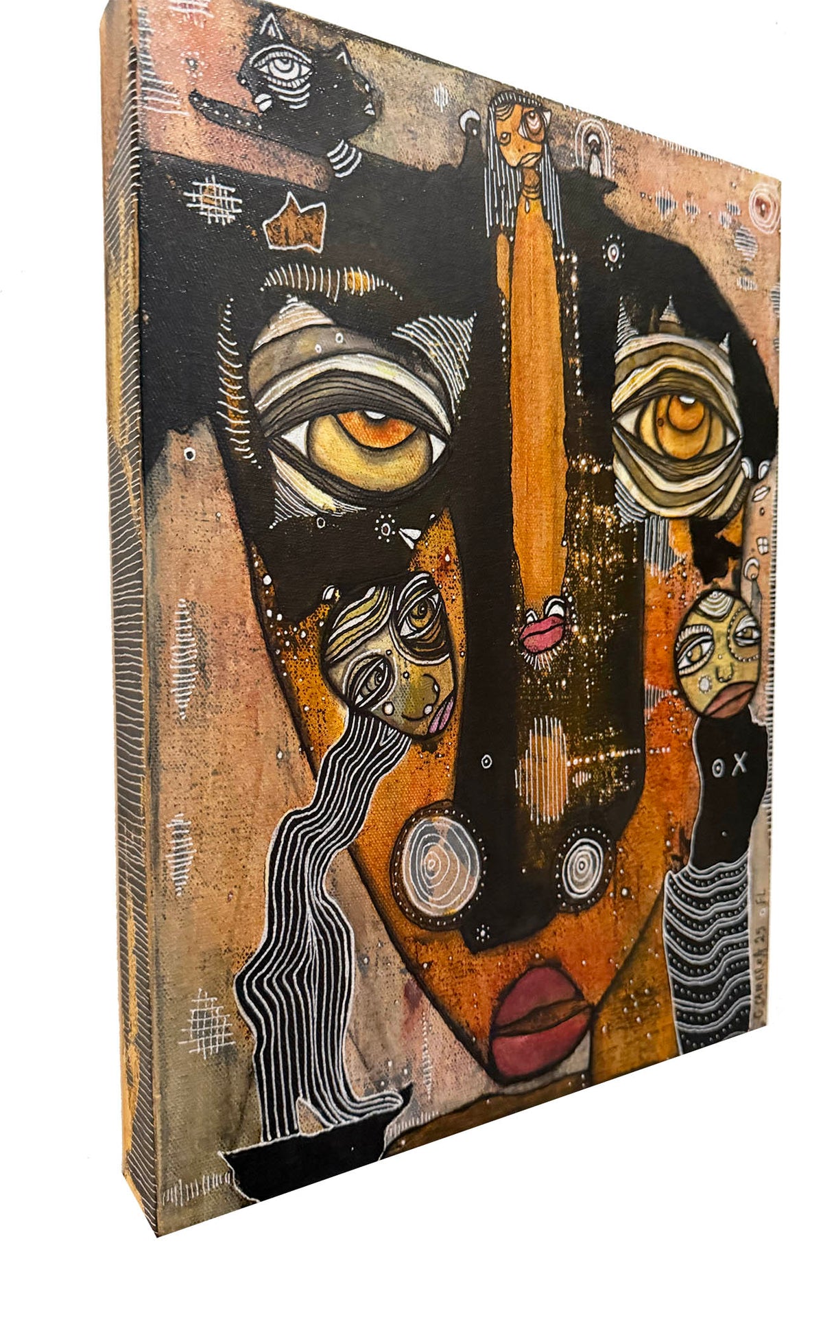 Fine Art on canvas &#39;The Waiting&#39;