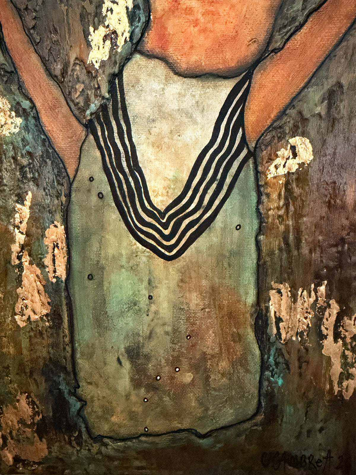 Fine Art on Canvas 'Walking Through It'