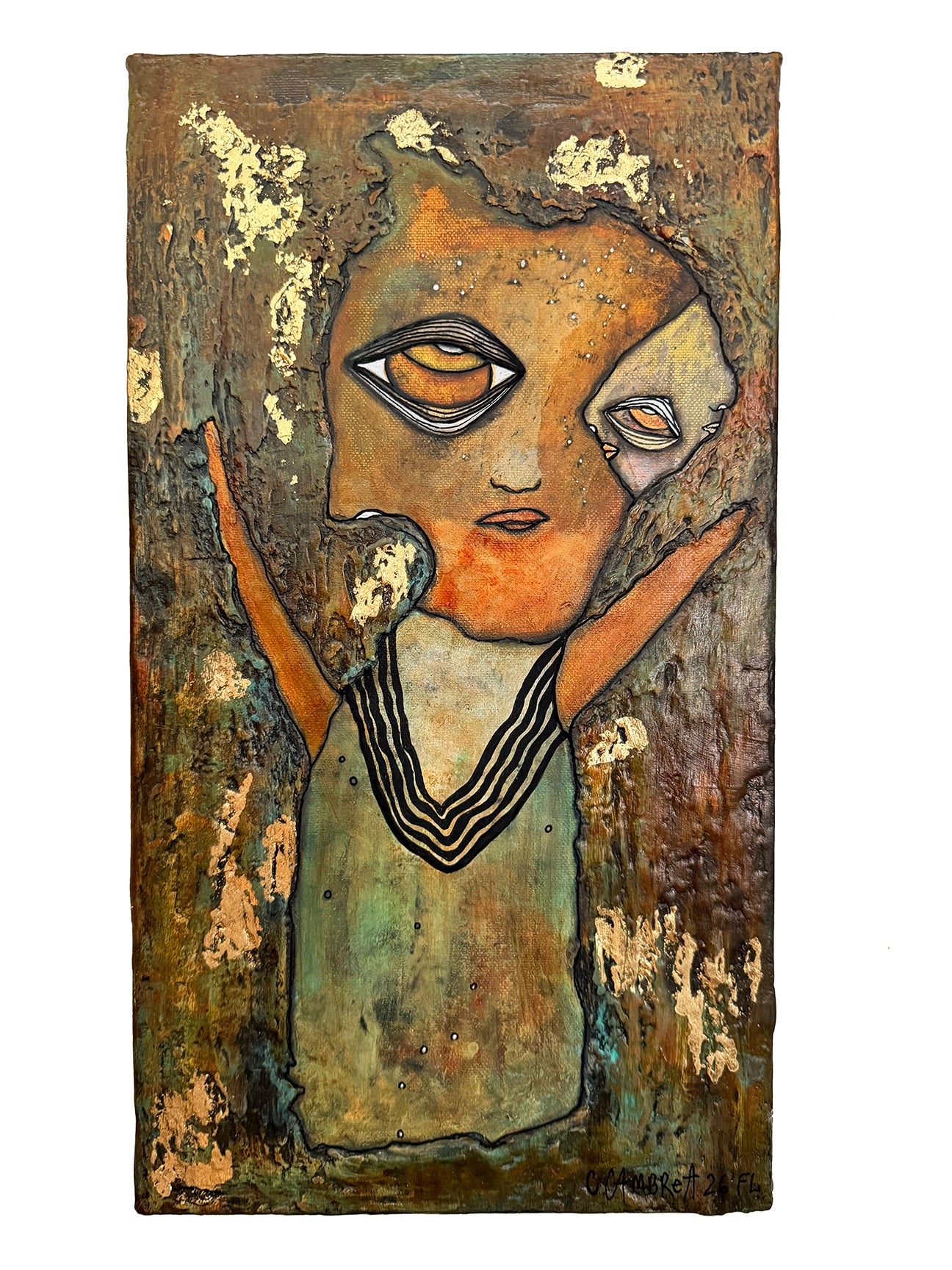 Fine Art on Canvas 'Walking Through It'