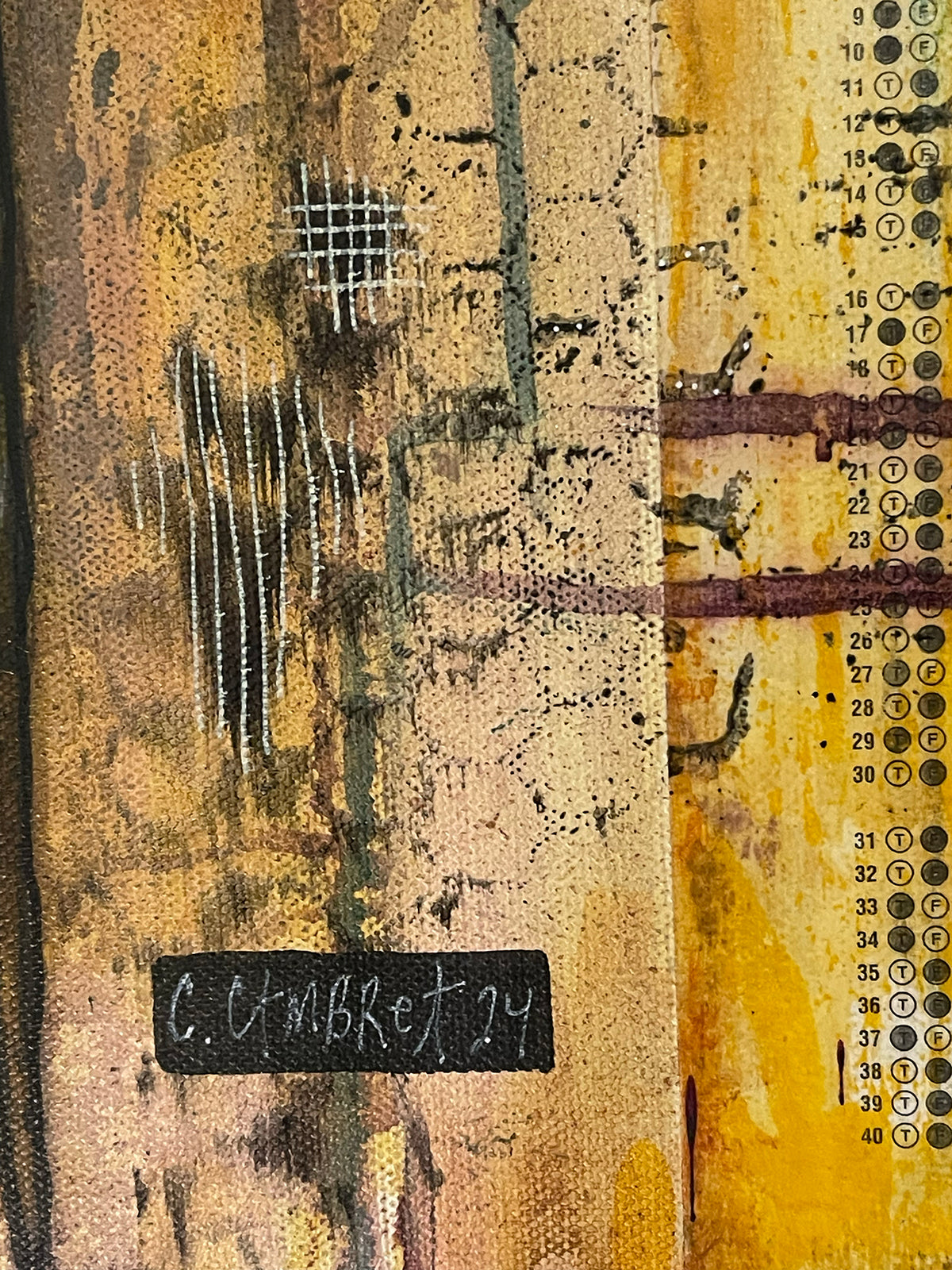 Original Fine Art on canvas &#39;You don&#39;t have to walk this path alone&#39;