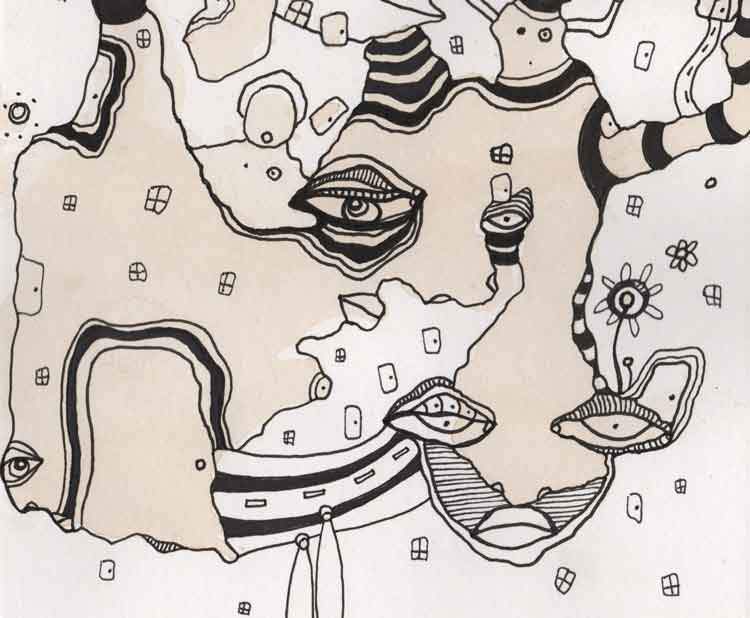 &#39;Stained 01&#39; Laptop/Tablet Sleeve