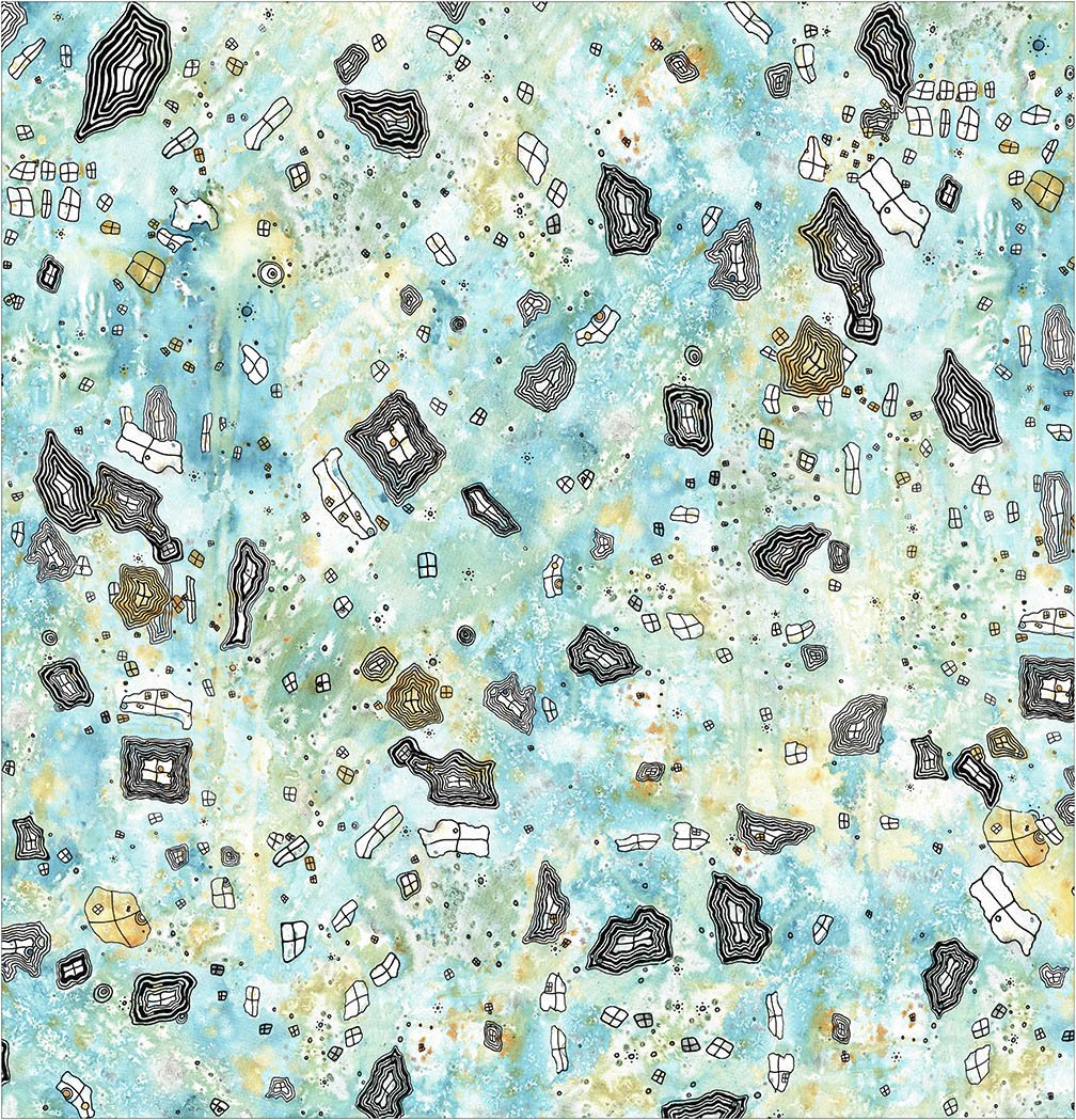 Surreal Sky Shower Curtain