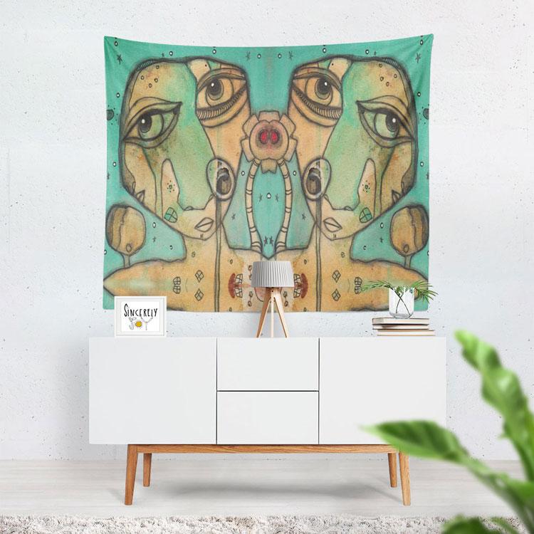 Wall Art Tapestry 'Wishful Thinking II'