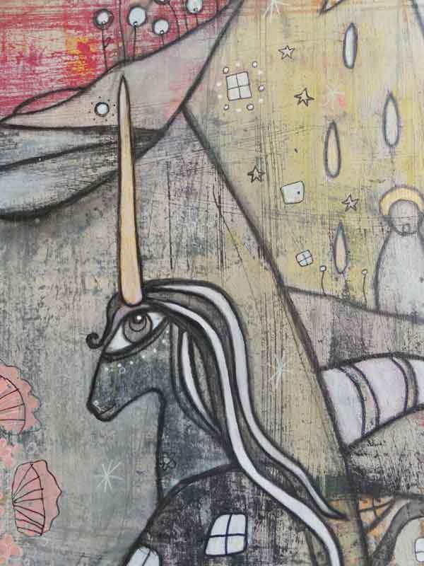 my-sun-and-stars-mixed-media-art