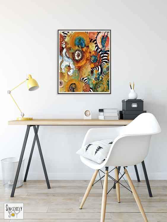 Art Print Download &#39;Energy Abstract&#39;