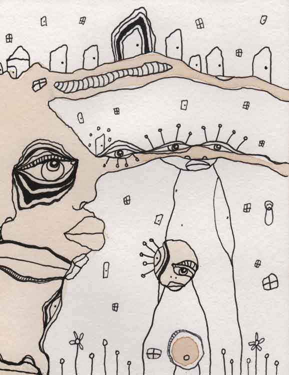 &#39;Stained 03&#39; Laptop/Tablet Sleeve