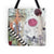 a female hello tote bag.