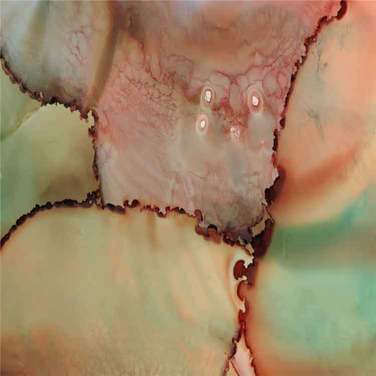 Abstract Capri leggings, Workout Pants &#39;Abstract Kiss&#39;