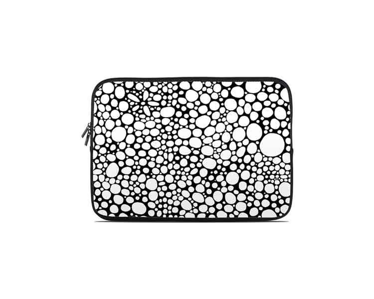 &#39;BW Bubbles&#39; Laptop/Tablet Sleeve