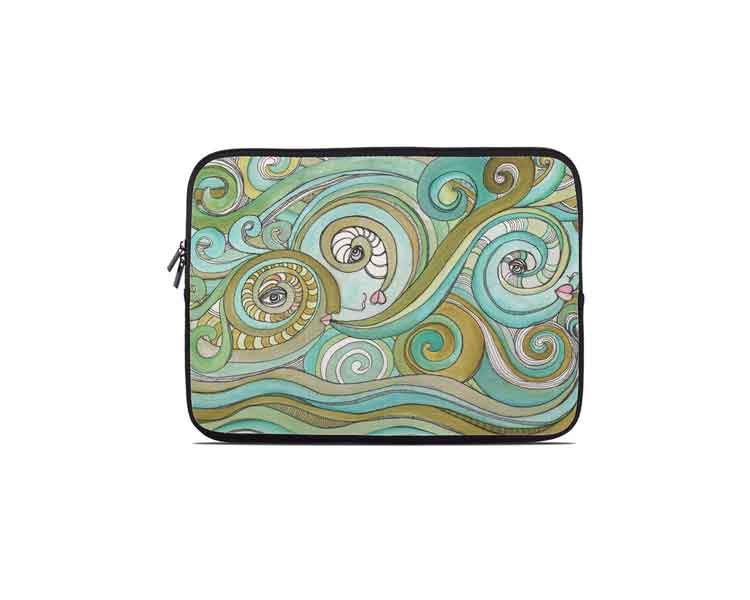 'Honeydew Ocean' Laptop/Tablet Sleeve