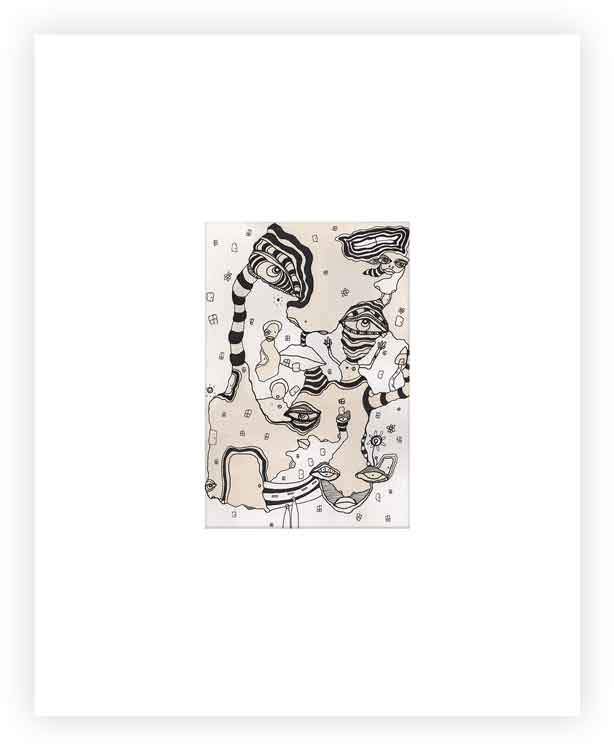 Original Fine Art &#39;Stained 01&#39;