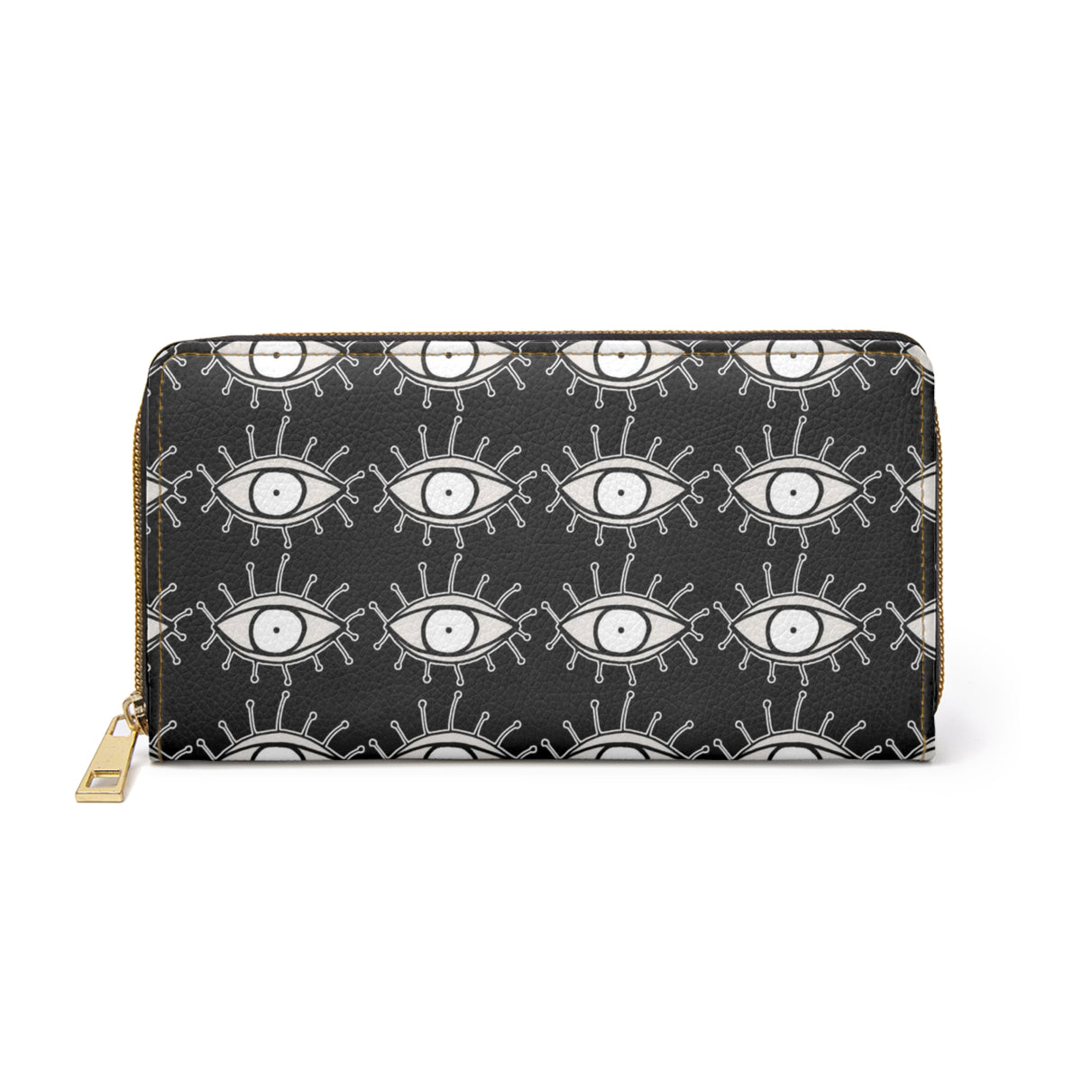 Eyes Pattern Art on Zipper Wallet &quot;Lashes&#39;
