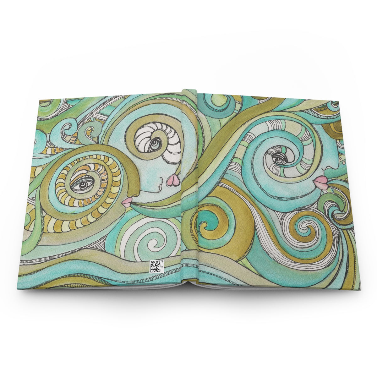 Ocean Dream Journal Travel Diary &quot;Honeydew Ocean&quot;