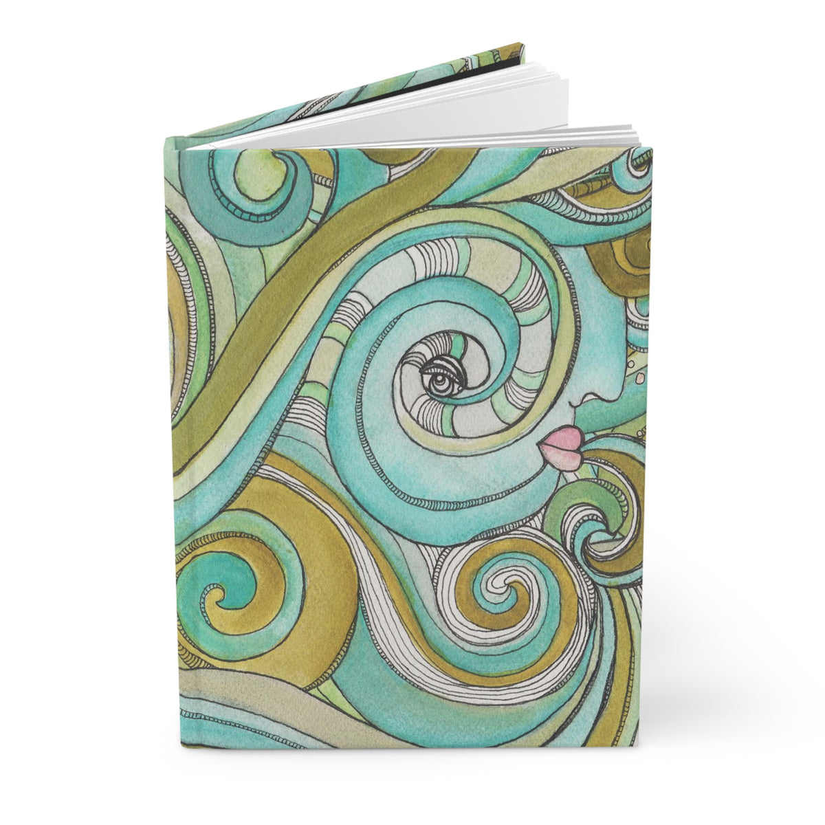 Ocean Dream Journal Travel Diary &quot;Honeydew Ocean&quot;