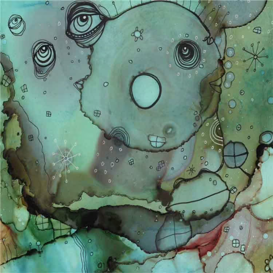 Outdoor Pillow Cushion &quot;4 Doors Away&quot;