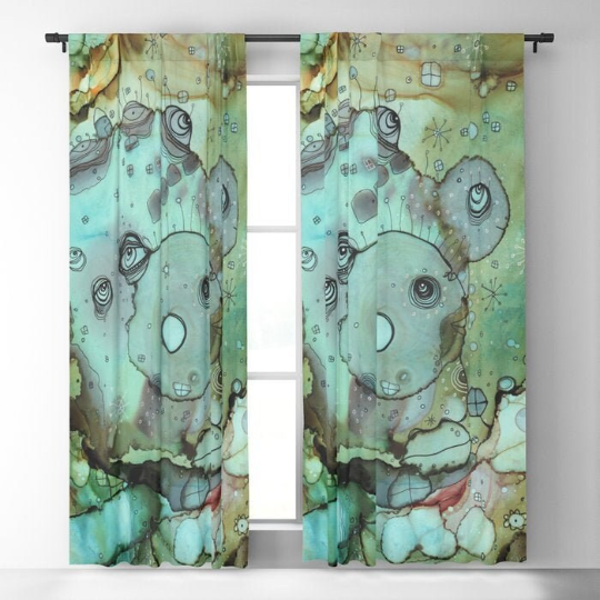 Window Curtains "4 Doors Away"