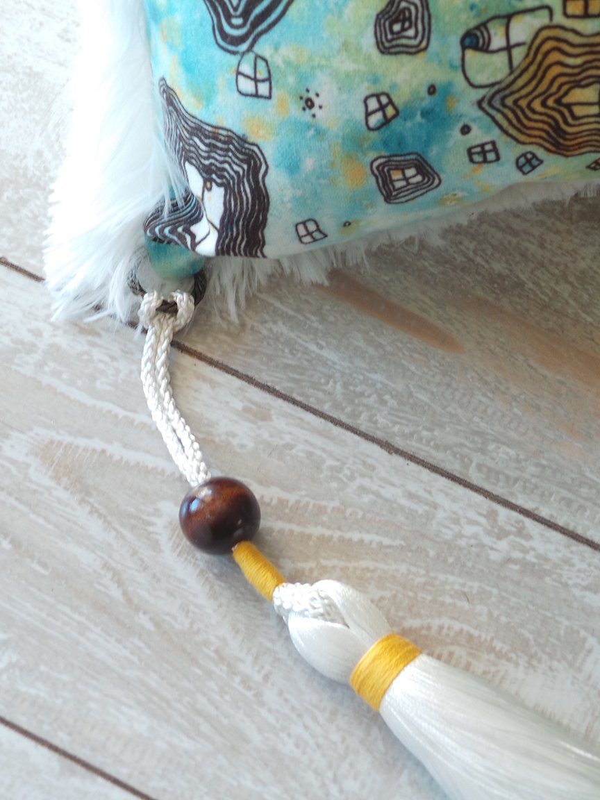 surreal sky small accent pillow close up 12x16 2