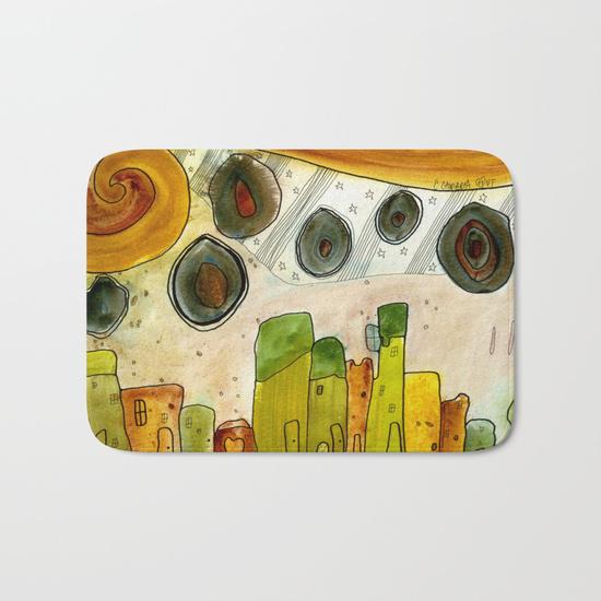 Bath Mat 'City Life'