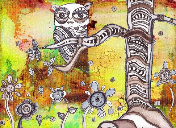 TOTEBAG-SURREALOWL-III