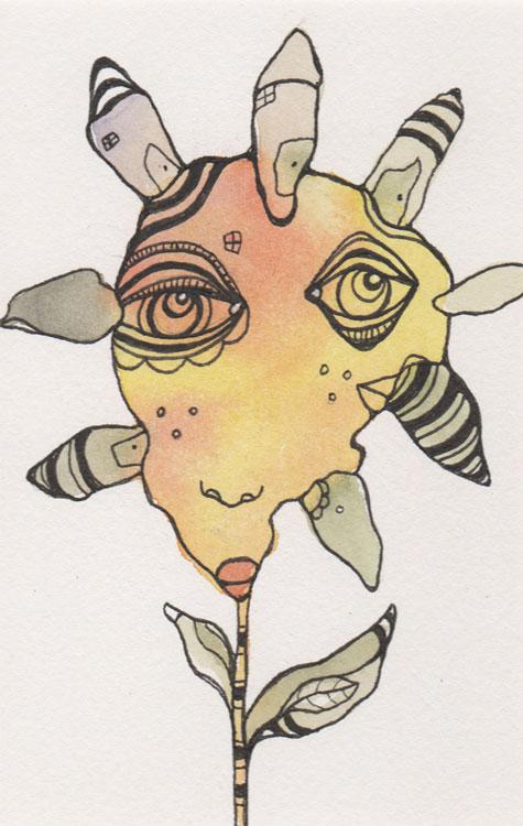 Original Fine Art &#39;Mr. Flora&#39;