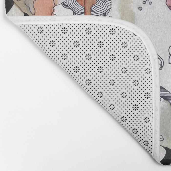 Bath Mat &#39;A Female Hello&#39;