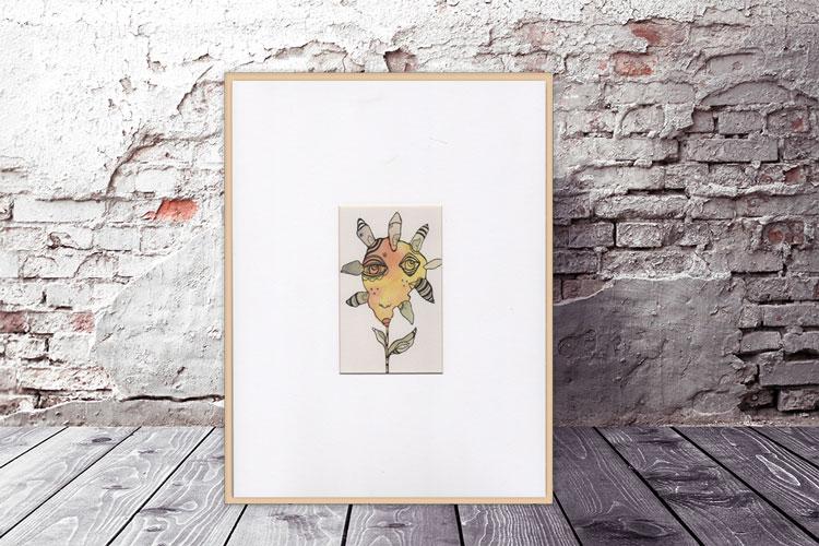 Original Fine Art &#39;Mr. Flora&#39;