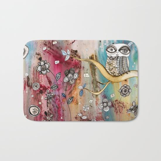 surreal-owl-i-bath-mats
