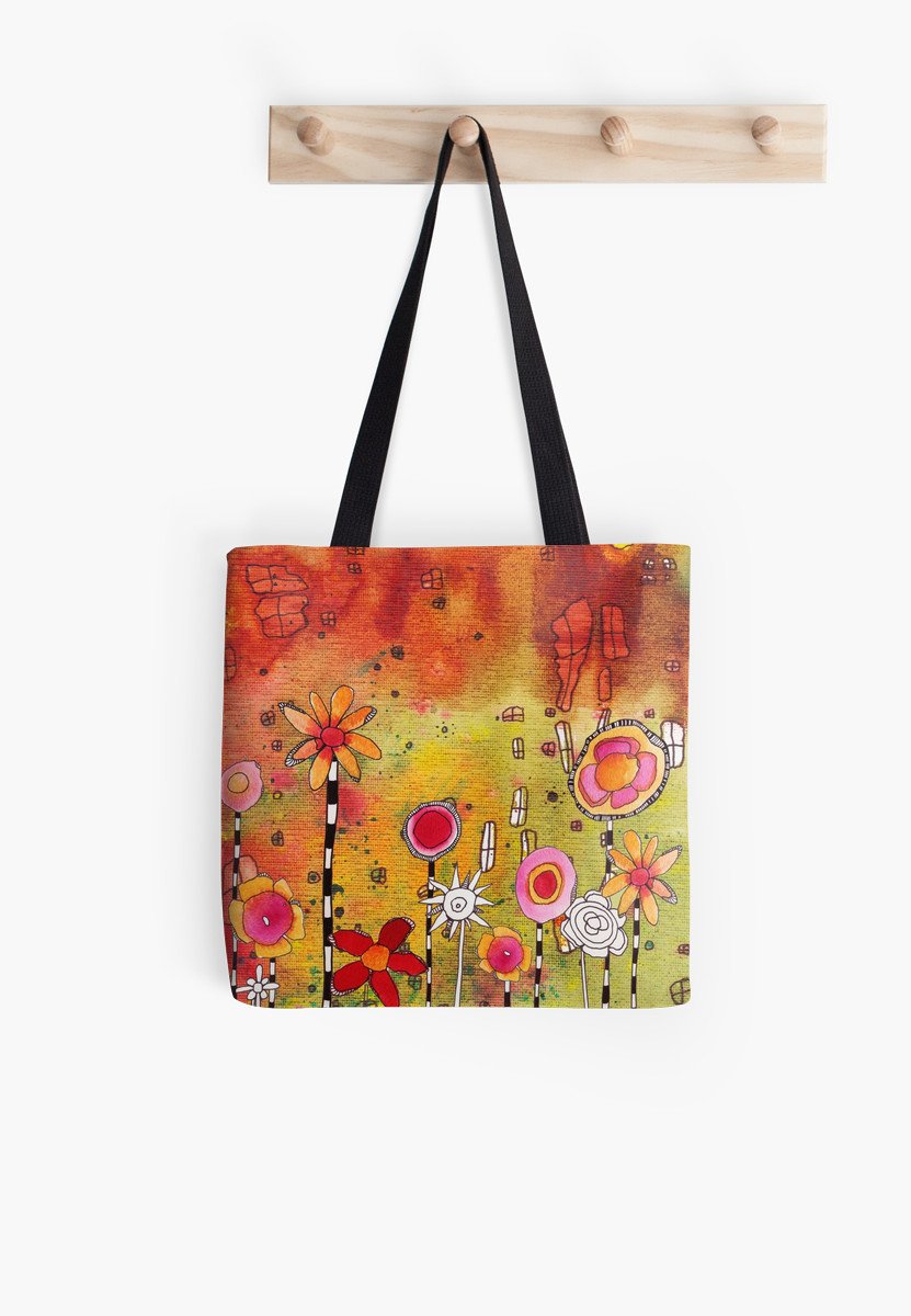 Tote bag &#39;Garden Party&#39; featured in Haute Handbags