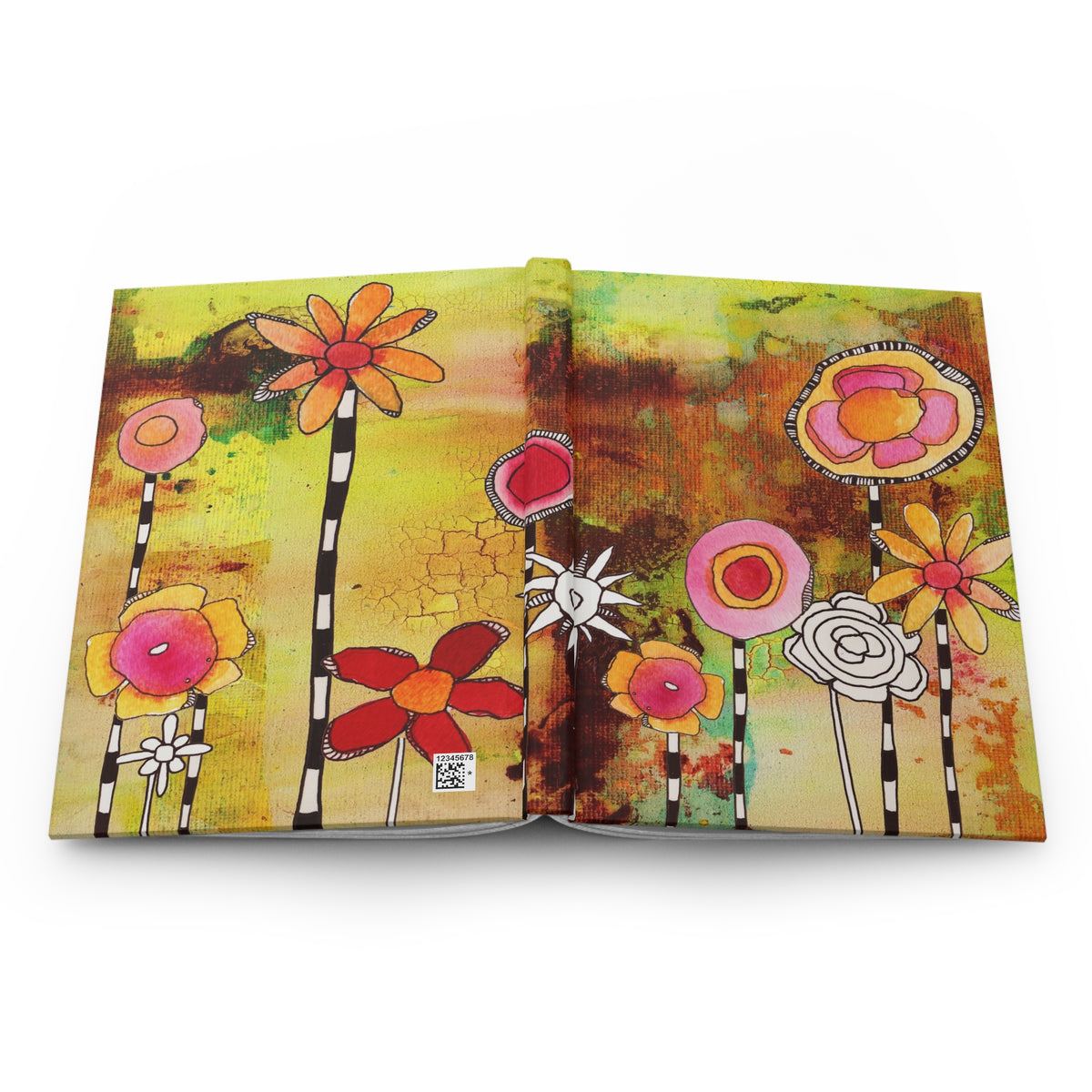 Floral Boho Dream Journal &quot;Garden Party&quot;