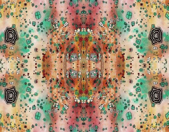 Dreamscape C Shower Curtain