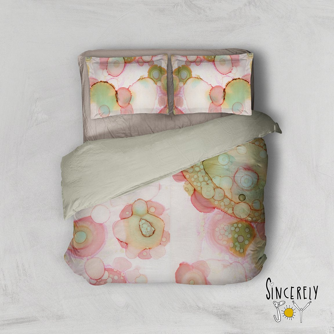 OINPINK duvet shams