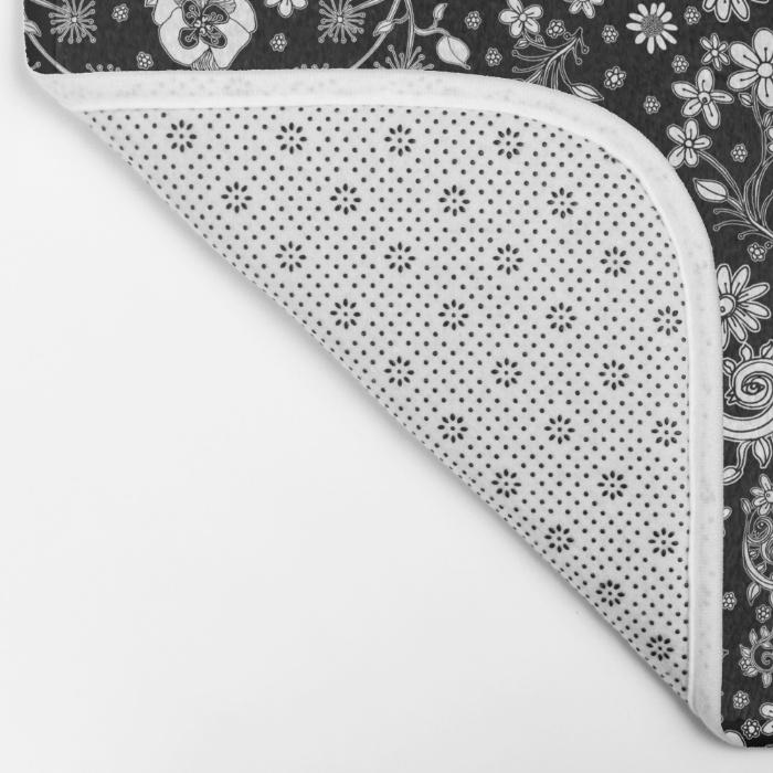 black-white-hand-drawn-floral-bath-mats (2)